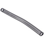 DocMicro-Ressort Acier pour Tuyau 11mm Externe - Longueur 200mm - Noir Mat