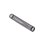 DocMicro-Ressort Acier pour Tuyau 13mm Externe - Longueur 100mm - Noir Mat