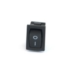DocMicro-Interrupteur Rectangulaire 1 broche Marche/Arr&ecirc;t - Noir (3pin)