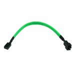 Phobya-C&acirc;ble 3 Pins (12V) vers 3 Pins (7V) 20cm - UV Vert