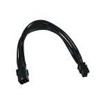 Phobya-Rallonge PCI-Express 6 Pins 30cm - Gain&eacute; Noir Individuellement