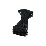 Phobya-Rallonge Alimentation 24pins 30cm - Gain&eacute; Noir Individuellement