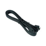 Phobya-Cable SATA 3.0 NOIR 45cm DROIT / COUDE