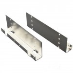 DocMicro-Rail M&eacute;tal Pour 4 Lecteurs 2,5" dans 2 Emplacements 3,5"