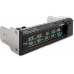 AeroCool-X-Vision - Fan Controler 5 Ventilateurs + Sondes + LCD - 5.25" - NOIR