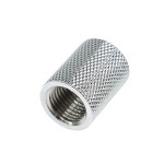 Alphacool-Double Connecteur Femelle / Femelle 1/4" - Argent