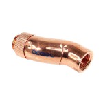Alphacool-Double Connecteur M&acirc;le / Femelle 1/4" Double 45&deg; Rotatif - Cuivre