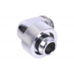 Alphacool-Embout M&eacute;tal Coud&eacute; 90&deg; 1/4" pour tuyau 13/19mm - Argent