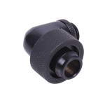 Alphacool-Embout M&eacute;tal Coud&eacute; 90&deg; 1/4" pour tuyau 13/19mm - Noir