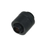 Alphacool-Embout M&eacute;tal Droit 1/4" pour tuyau 10/16mm - Noir