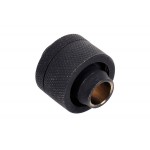 Alphacool-Embout M&eacute;tal Droit 1/4" pour tuyau 13/19mm - Noir