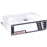 Alphacool-R&eacute;servoir Plexi 1 Baie Repack Single Bay Station Laing DDC 5,25"