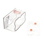 Alphacool-R&eacute;servoir Plexi 2 Baies Repack Dual Bayres 5,25" Transparent - REV. 2
