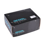 Alphacool-R&eacute;servoir Plexi 2 Baies Repack Dual Bayres 5,25" Transparent - REV. 2