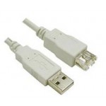 DocMicro-Rallonge USB 1 m&egrave;tre - USB type A M&acirc;le<->Femelle