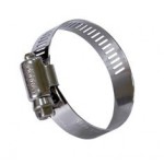 Cooling.fr-Collier de Serrage &agrave; Vis pour Tuyau 16 &agrave; 20mm Externe - Acier Inoxydable Chrom&eacute;