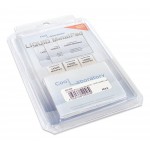 CoolLaboratory-Pads Thermiques CoolLaboratory Liquid MetalPad CPU (Jeu de 3) & GPU (Jeu de 3) + Set Nettoyage