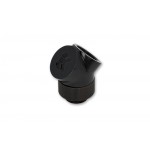 EK Water Blocks-EK-CSQ Adapter 45&deg; G1/4" Black - Double Connecteur M&acirc;le / Femelle 1/4" 45&deg; Rotatif Noir - Design CSQ