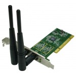 Edimax-Carte PCI Wifi 300Mbps 802.11b/g/n 32-bits EW-7722In
