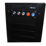 DocMicro-Fa&ccedil;ade 5"1/4 NOIRE pour 5 Interrupteurs / Switchs Ronds