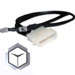 The Feser Company-LED Blanc 5mm DOUBLE avec prise molex 4 pins