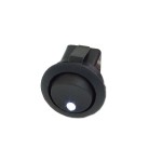 DocMicro-Interrupteur / Switch - Rond - LED Point BLANC