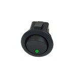 DocMicro-Interrupteur / Switch - Rond - LED Point VERT