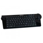 Keysonic-Clavier Super Mini Compact Sans Fil Noir + Trackball Int&eacute;gr&eacute; KSK-3200-RF