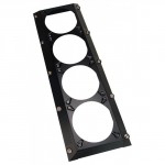 KooLance-Jupe Noire pour Radiateur Watercooling 4x120 - SHR-1320BK