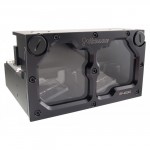 KooLance-R&eacute;servoir 2 Baies 5,25" pour 1 ou 2 Pompes Laing D5 - RP-452X2 Rev.2.0