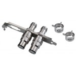 KooLance-Equerre PCI Passe-Cloison avec Raccord Auto-Bloquant pour tuyau 13mm High Flow MALE - VL3N-13BKT
