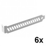 Lian Li-PI-01A - Bracket PCI Argent (6 pcs)