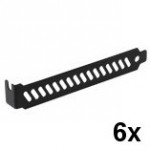 Lian Li-PI-01B - Bracket PCI Noir (6 pcs)