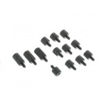 Lian Li-TS-02B - ThumbScrews pour Carte-m&egrave;re - NOIR 