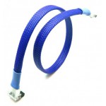 ModderSmart-Gaine Tress&eacute;e Haute Densit&eacute; - 9.5mm - 1m - BLEU UV
