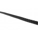 ModderSmart-Gaine Tress&eacute;e Haute Densit&eacute; - 13mm - 1m - NOIR