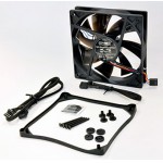 NoiseBlocker-BlackSilentFanPro PLPS (PWM) 120*120*25mm, 24dB, 59CFM