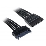 NZXT-Rallonge Gain&eacute;e SATA POWER 30cm NOIR - CB-SATA-11P