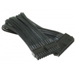 NZXT-Rallonge Gain&eacute;e pour Connecteur Alimentation 24pins 25cm NOIR - CB 24P