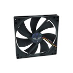 Phobya-Ventilateur 180*180*25mm G-Silent 18 - SLIM NOIR