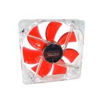 Phobya-Ventilateur 120*120*25mm G-silent 12 - 1500RPM - LED Rouge