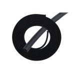 Phobya-Kit de Gaines Tress&eacute;es 2m & Thermo 30cm  - 3mm - NOIR