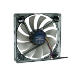 Phobya-Ventilateur 140*140*25mm Nano-G 14 PWM Black Silent Edition