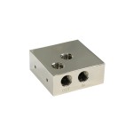 Phobya-Top Argent Plaqu&eacute; Nickel pour Pompe Laing DDC