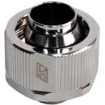 SwifTech-Embout M&eacute;tal Droit 1/4" pour Tuyau 13/19mm - Argent