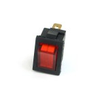 DocMicro-Interrupteur / Switch - Rectangulaire ROUGE