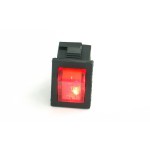 DocMicro-Interrupteur / Switch - Rectangulaire ROUGE