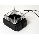 The Feser Company-Jupe 120 Plexi avec 2 LED Vert pour Radiateur Watercooling