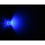 The Feser Company-LED Bleu 5mm DOUBLE avec prise molex 4 pins