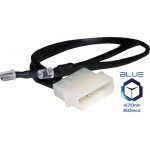 The Feser Company-LED Bleu 5mm DOUBLE avec prise molex 4 pins